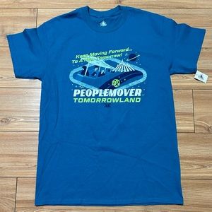 Disney Peoplemover Tomorrowland Sz M Unisex T Shirt New with Tags